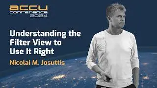 Understanding the Filter View to Use It Right - Nicolai M. Josuttis - ACCU 2024