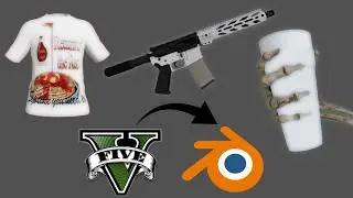 How To Import ANY GTA V model into Blender - YDR/YFT