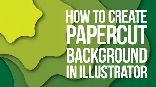 Illustrator Tutorial: How to create paper cut out effect in Adobe Illustrator