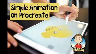 Cute Animation Drawing For Kids using Procreate App | Fun At Drawing by 6 years old kid (Almost 6 😂)