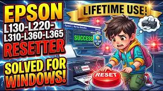 How to install Epson resetter L130-L220-L310-L360-L365