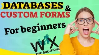 CREATE A DATABASE AND CUSTOM FORM FOR BEGINNERS  WIX WEBSITE