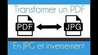 Comment convertir une image en PDF et vice versa (sans logiciel)