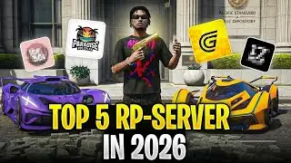 Die 5 besten GTA 5 RP-Server, die du 2026 ausprobieren musst