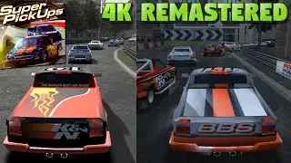 Super PickUps Gameplay Remastered PS2 4K ( Poor Racer )