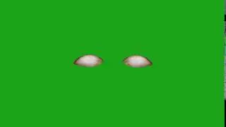 зомби глаза превращения гринскрин zombie eye transformation green screen