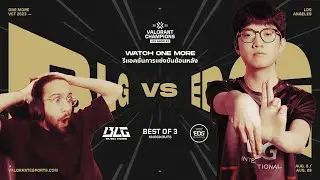 JJAZ Reacts to BLG vs EDG // VALORANT Champions 2023 Playoff Highlights #VALORANTChampions