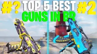 TOP 5 GUNS in COD Mobile BATTLE ROYALE SEASON 4 2024