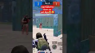 #awm se pel diya Gakul ko🤣😂 #awmheadshot #pubgshorts #youtubeshorts #foryou #pubg
