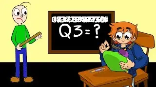 Baldi's Basics Animation #1: BALDI SOLVING THE QUESTION (Parody)