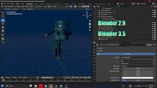 Copy Object Blender 2.9 to Blender 3.5 is same buffer is good