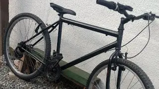 Cor nova da minha bicicleta