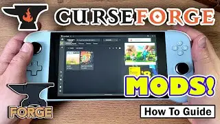 How To Add Minecraft Mods Using CurseForge For Your PC Handheld