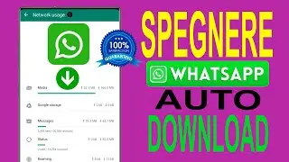 Come disattivare il download automatico in Whatsapp