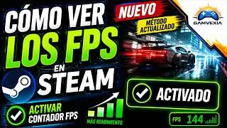 HOW to SEE FPS in STEAM ✅ NEW METHOD