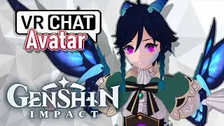 Stormterror Venti Avatar ▬ Genshin Impact ▬ VRchat