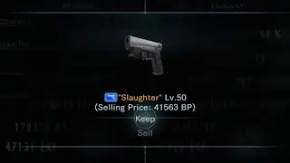 Resident Evil Revelations - Lv.50 Slaughter - Orange Max Slots Drop
