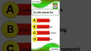 2nd puc computer science mcq questions part 38 