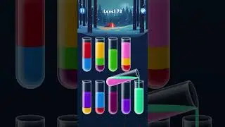 Water Sort & Help The Girl Level 72 #CorianderGaming