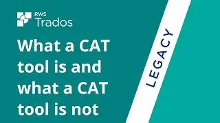 What a CAT tool is and what a CAT tool is not