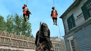 Assassin’s Creed Rogue Rope Dart Kills Only & Dark Assassin Outfit Free Roam & Combat