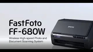 Epson FastFoto FF-680W | Wireless High-Speed Photo and Document Scanner