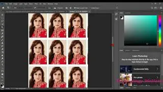 How to create  Passport size Photo in adobe Photoshop cc 2019