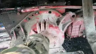 Ктз Т-70с Часть 1 Снятия бортовой и не только