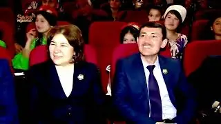Бобои Мерган дар мехмони Тянши сахначаи нав тиёки момаш дар кали ма 2018/ Boboi Mergan Tiens