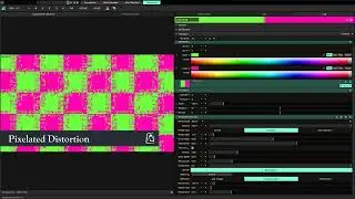 Resolume Plugin: Pixelated Distortion