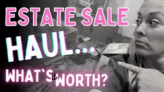 Flipping Estate Sale Finds -1 Hour of Shopping = $500 in Sales
