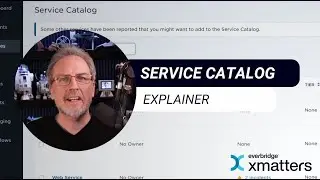 xMatters Support - Service Catalog
