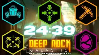 ALL MISSIONS SPEEDRUN | DEEP ROCK GALACTIC