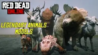 Red Dead Online Legendary Animals Models Released and Upcoming Update RDO