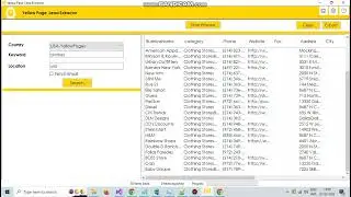 usa yellow page Scraper