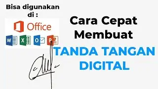 Cara Membuat Tanda Tangan Digital