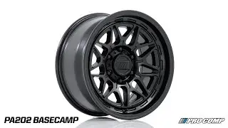 PRO COMP PA202 BASECAMP | 17X8.5 | MATTE BLACK