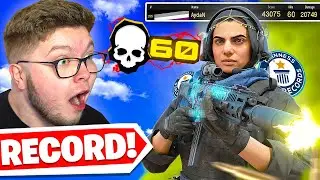 WORLD RECORD 60 KILL SOLO QUADS GAME IN CoD WARZONE 🤯 (Modern Warfare Warzone)