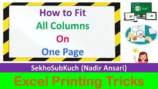 Printing Tips to Fit All Columns on One Page in Excel