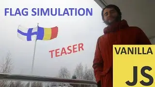 JavaScript flag simulation (teaser trailer)
