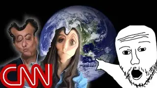 debunking CNN's propaganda lies about the flat earth - The Earth is still flat.