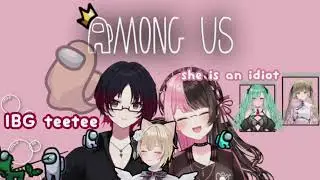 [ENG SUB] short moments from Vspo among us collab