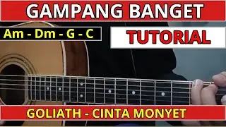Tutorial gitar cinta monyet - GAMPANG CHORD NYA