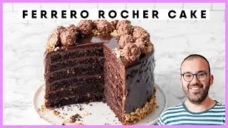 Leanr How To Make A Soft And Moist Ferrero Rocher Cake