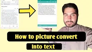How to picture convert into text || pictures scanner || pictures convert text| pic convert into text