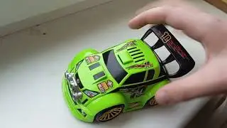 Shake N Go Green Rally Car