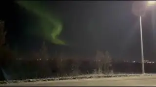 Серверное сияние север очень красиво
