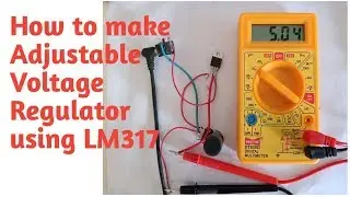 LM317 Adjustable Voltage Regulator || 12v Voltage adjustable || Creative Channel by Nikhil