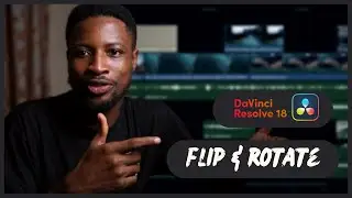 How to Flip and Rotate a video in DaVinci Resolve 18.5