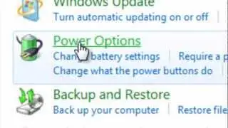 Windows 7- How to check What power option you have?